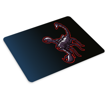 Tapis de souris gamer image de scorpion audacieuse - TenStickers