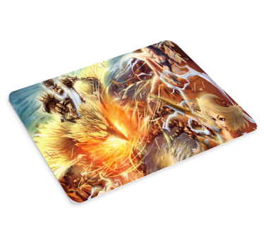 Tapis de souris gamer bataille Épique fantastique - TenStickers