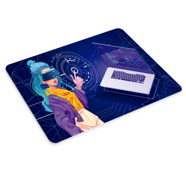 Tapis de souris gamer expérience de réalité virtuelle - TenStickers