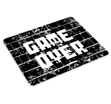 Tapis de souris gamer game over en pixelisé - TenStickers
