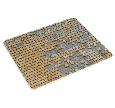 Tapis de souris carte du monde motif urbain - TenStickers