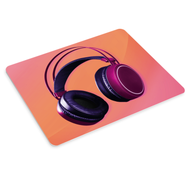 Tapis de souris gamer image de casque stylé - TenStickers