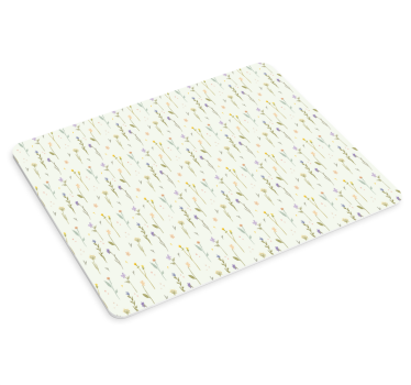 Tapis de souris motif floral élégant - TenStickers