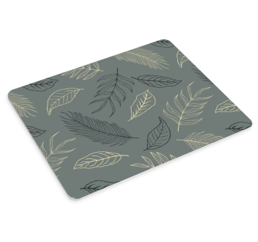 Tapis de souris motif nature feuillue - TenStickers