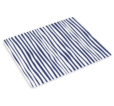 Tapis de souris motif rayures ondulées - TenStickers