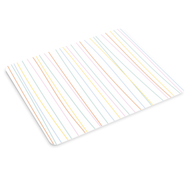 Tapis de souris motif surface rayée colorée - TenStickers