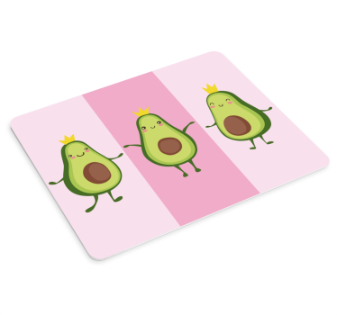 Tapis de souris original personnages d'avocat mignons - TenStickers