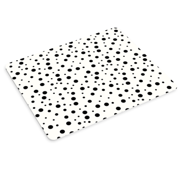 Tapis de souris motif motifs à pois élégants - TenStickers