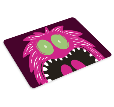 XXL Tapis de souris pour gamer Monstre aux yeux clairs - TenStickers