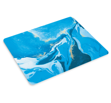 Tapis de souris motif tourbillon bleu Élégant - TenStickers