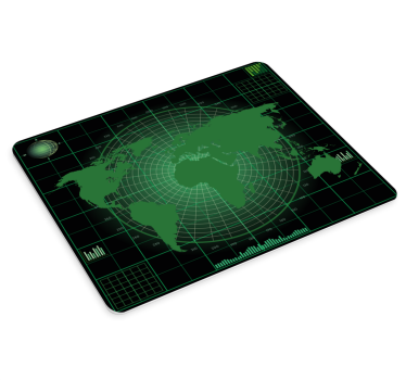 Tapis de souris carte du monde projection élégante - TenStickers