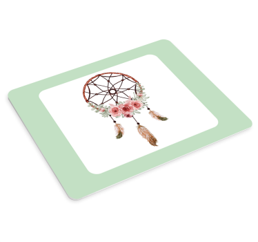 Tapis de souris original attrape-rêves floral - TenStickers
