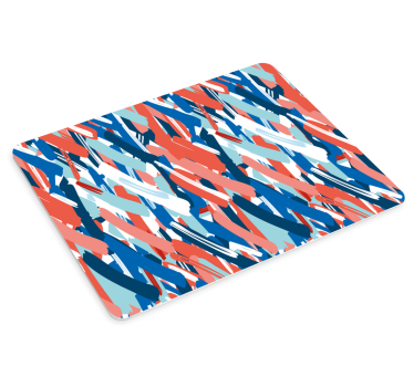 Tapis de souris motif coup de pinceau dynamique - TenStickers