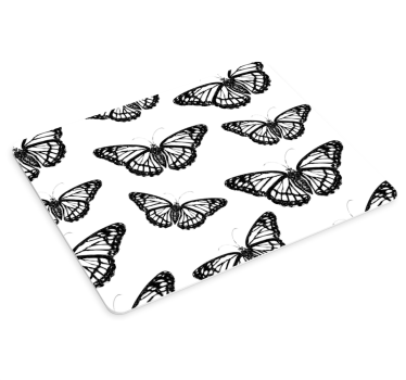 Tapis de souris motif papillon élégant - TenStickers