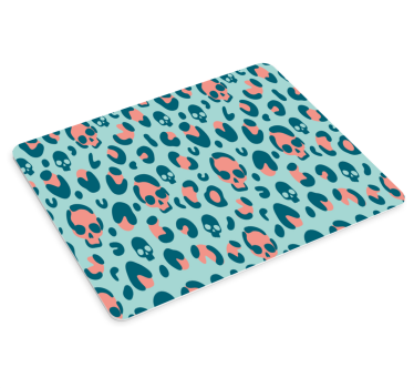 Tapis de souris motif tête de mort - TenStickers