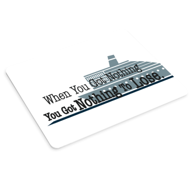 Tapis de souris citation graphique inspirant - TenStickers