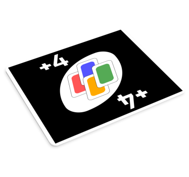 Tapis de souris gamer ensemble de cartes colorées - TenStickers