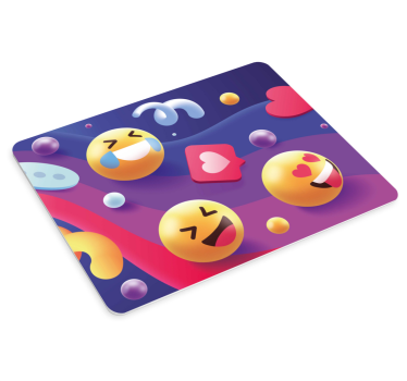 Tapis de souris gamer collection d'emojis colorés - TenStickers