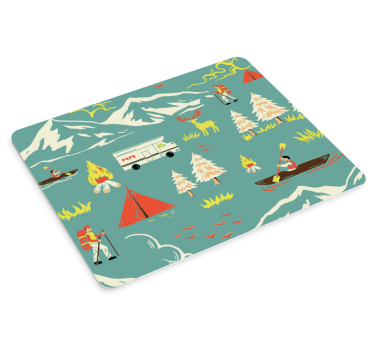 Tapis de souris gamer scène d'aventure en plein air - TenStickers