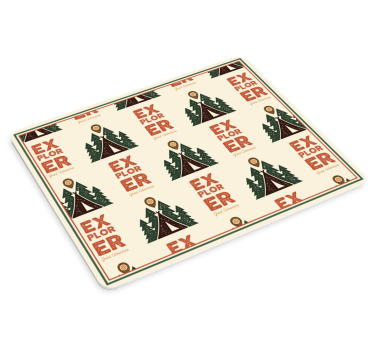 Tapis de souris original thème exploration extérieure - TenStickers