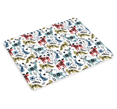 Tapis de souris motif animaux ludiques - TenStickers