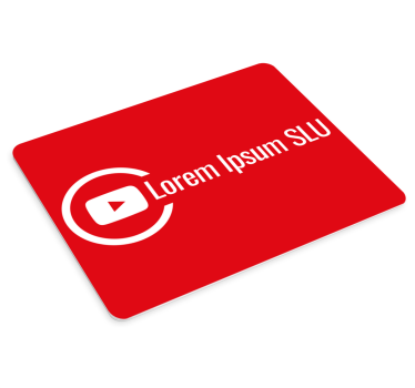 Tapis de souris personnalisable avec logo élégant - TenStickers