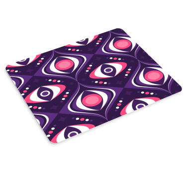 Tapis de souris motif œil géométrique - TenStickers