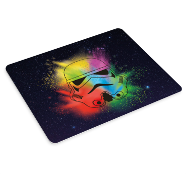 Tapis de souris gamer visage de stormtrooper coloré - TenStickers