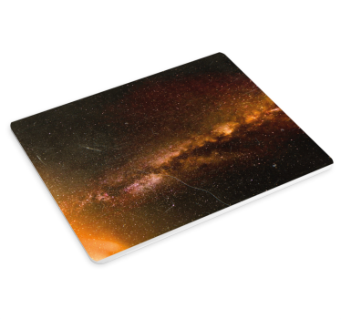 Tapis de souris carte du monde motif galaxie cosmique - TenStickers
