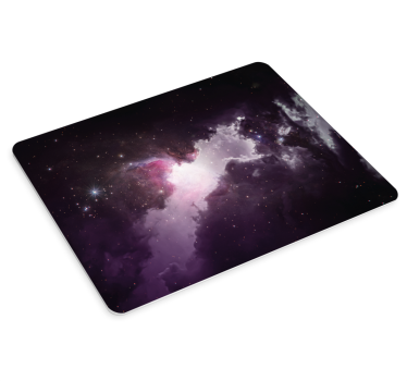 Tapis de souris carte du monde nébuleuse cosmique - TenStickers