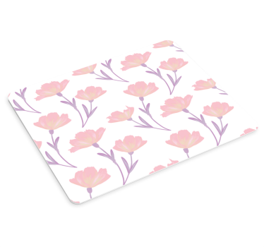 Tapis de souris motif imprimé floral - TenStickers