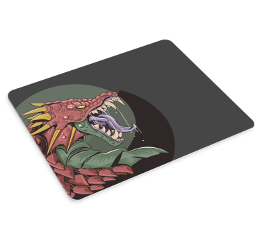 Tapis de souris gamer tête de dragon féroce - TenStickers