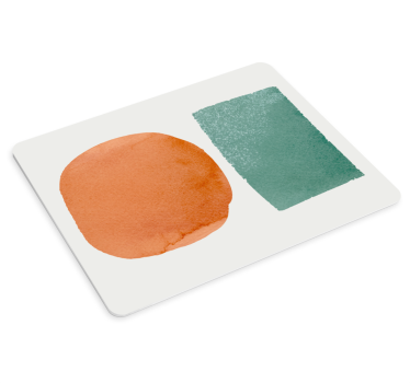 Tapis de souris motif compositions de formes abstraites - TenStickers