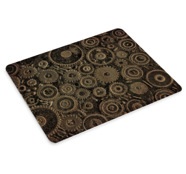 Tapis de souris motif agencement d'engrenages complexe - TenStickers