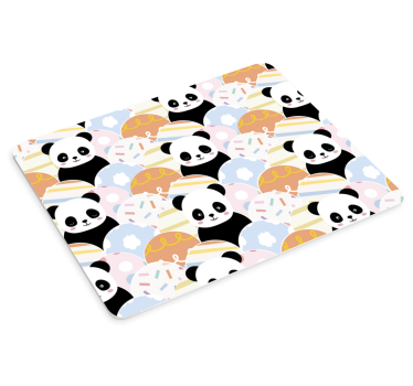 Tapis de souris animé motif panda mignon - TenStickers
