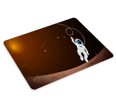 Tapis de souris gamer astronaute flottant dans l'espace - TenStickers