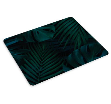 Tapis de souris motif concept de feuilles tropicales - TenStickers