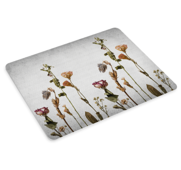 Tapis de souris original arrangement floral élégant - TenStickers