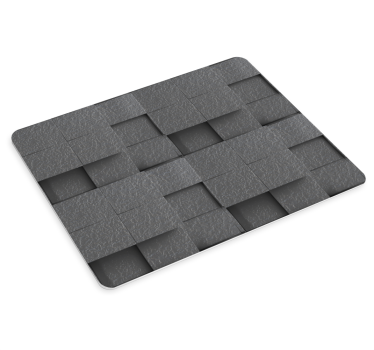 Tapis de souris motif surface à grille texturée - TenStickers