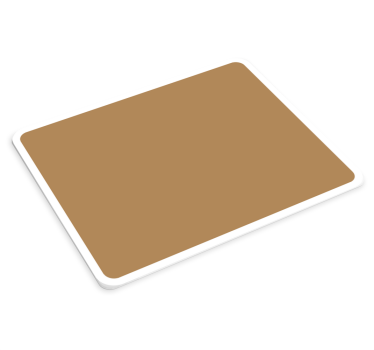 Tapis de souris motif surface brune simple - TenStickers
