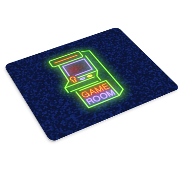 Tapis de souris gamer néon jeu arcade - TenStickers