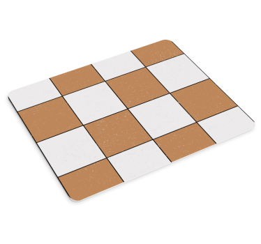Tapis de souris motif carreaux vérifiés - TenStickers