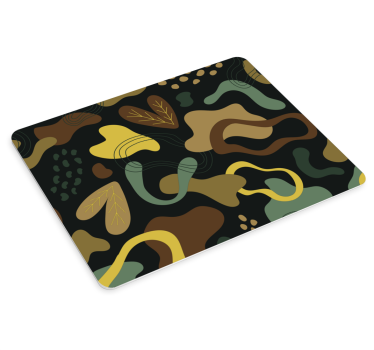 Tapis de souris motif formes naturelles abstraites - TenStickers