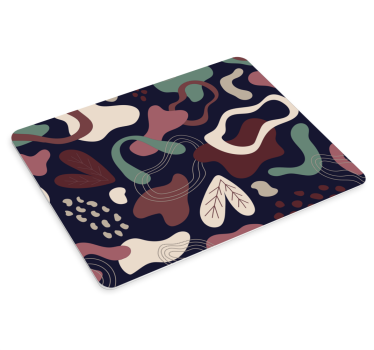 Tapis de souris motif formes organiques abstraites - TenStickers
