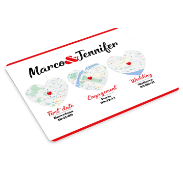 Tapis de souris emplacements moments spéciaux à personnaliser - TenStickers