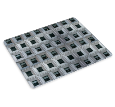 Tapis de souris architecture béton art style brutaliste - TenStickers