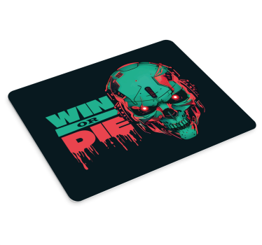 Tapis de souris gamer gagner ou mourir - TenStickers