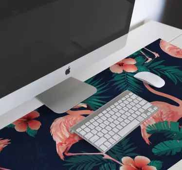 Tapis de souris Flamants roses - TenStickers