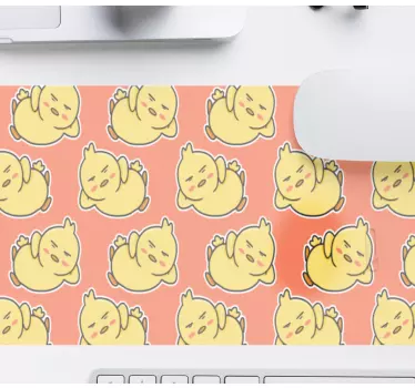 Tapis de souris animé avec des personnages mignons - TenStickers