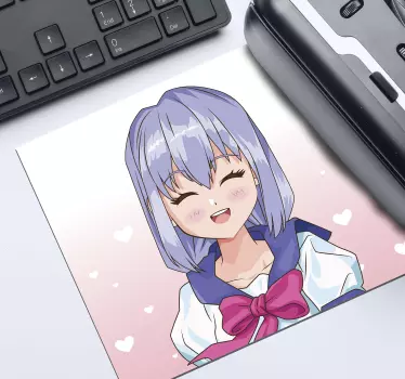 Tapis de souris animé figurine anime enchantée - TenStickers